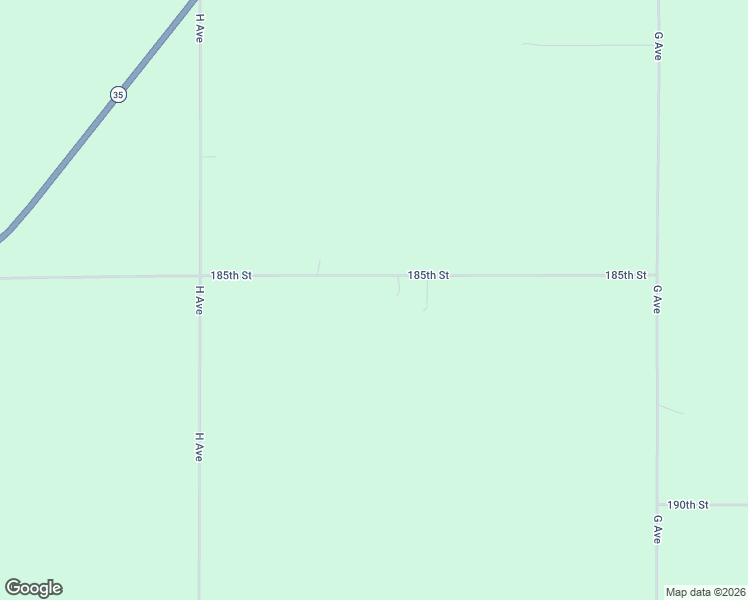 map of restaurants, bars, coffee shops, grocery stores, and more near 768 185th Street in Dakota City