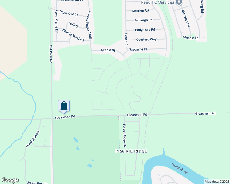 map of restaurants, bars, coffee shops, grocery stores, and more near 753 Deshler Way Drive in Roscoe