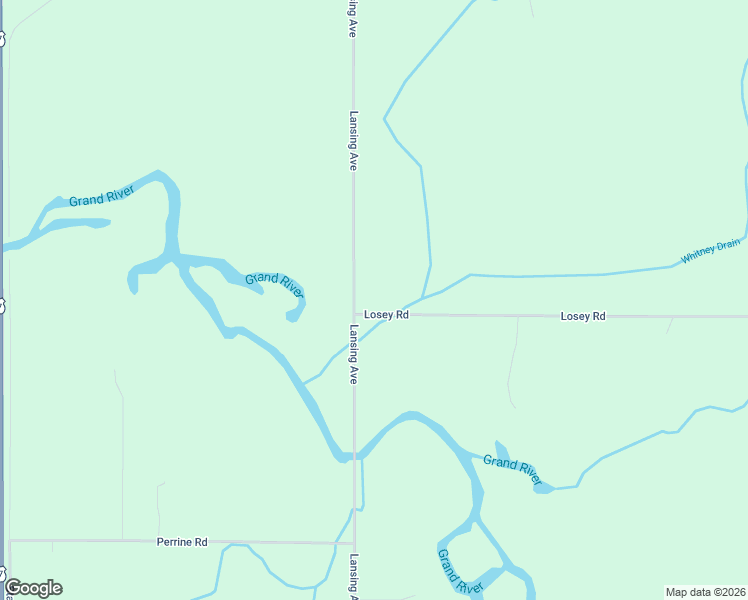 map of restaurants, bars, coffee shops, grocery stores, and more near 1150 Losey Road in Rives Junction