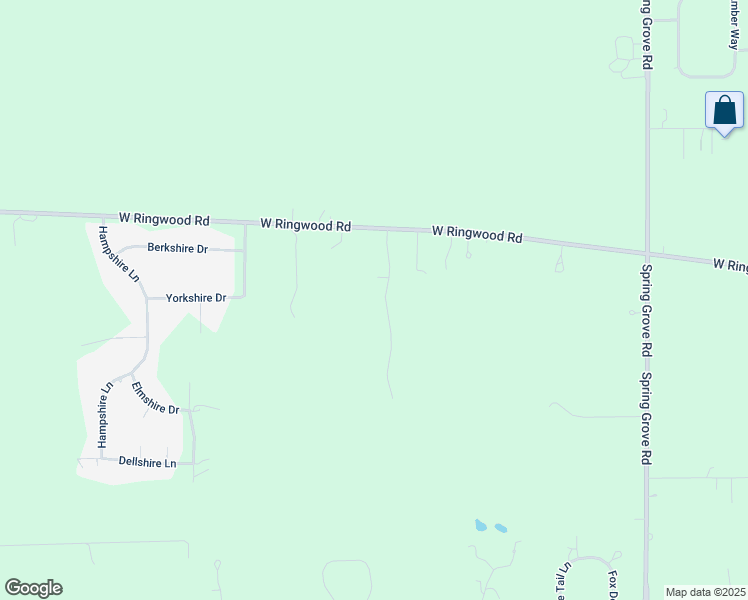 map of restaurants, bars, coffee shops, grocery stores, and more near 5008 Hickory Lane in McHenry