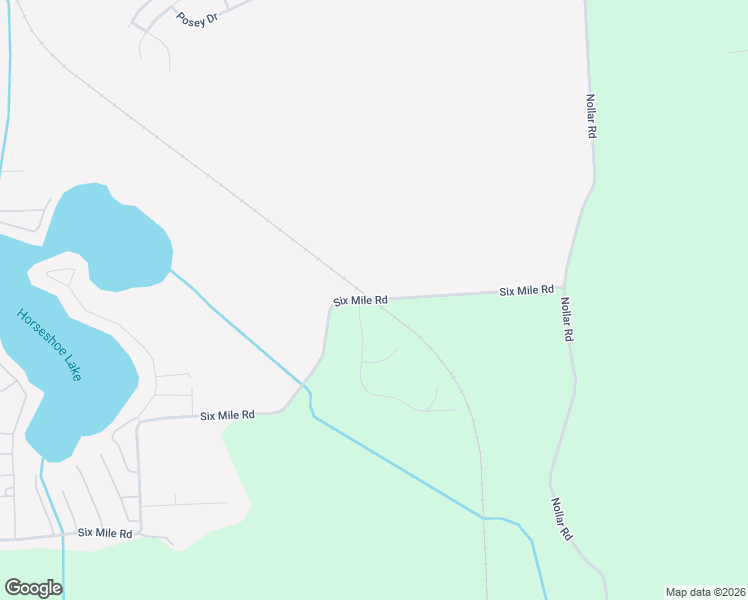 map of restaurants, bars, coffee shops, grocery stores, and more near 1201 Six Mile Road in Whitmore Lake