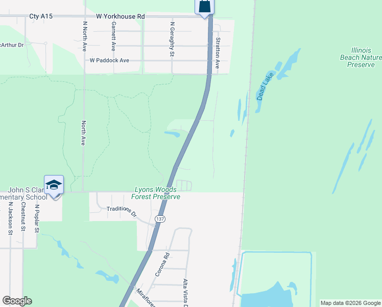 map of restaurants, bars, coffee shops, grocery stores, and more near 37179 North Sheridan Road in Beach Park