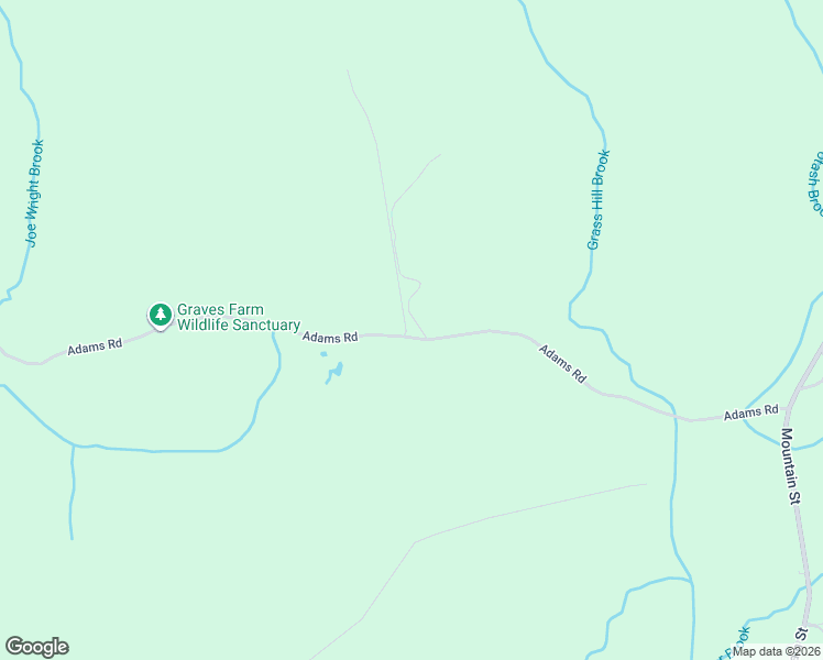 map of restaurants, bars, coffee shops, grocery stores, and more near Adams Rd in Whately