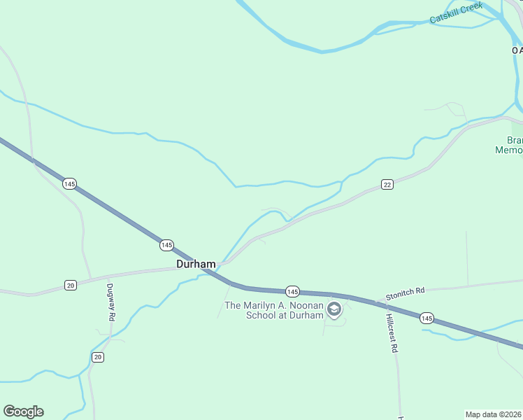 map of restaurants, bars, coffee shops, grocery stores, and more near 20 Hamm Road in Greene County