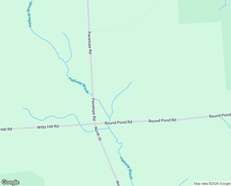 map of restaurants, bars, coffee shops, grocery stores, and more near 50 Penelope Road in Greene