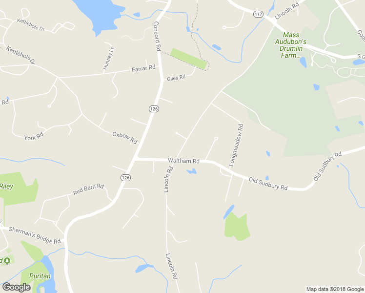 map of restaurants, bars, coffee shops, grocery stores, and more near 313 Lincoln Road in Wayland