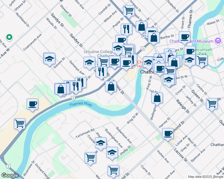 200 Emma Street, ChathamKent ON Walk Score