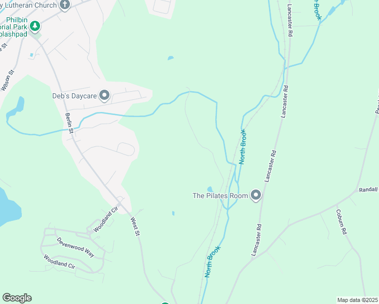 map of restaurants, bars, coffee shops, grocery stores, and more near 136 Allen Road in Berlin