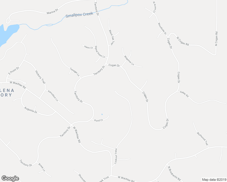 map of restaurants, bars, coffee shops, grocery stores, and more near 44 Lookout Trace in Galena