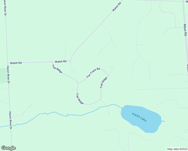 map of restaurants, bars, coffee shops, grocery stores, and more near 8148 Trail Ridge in Dexter