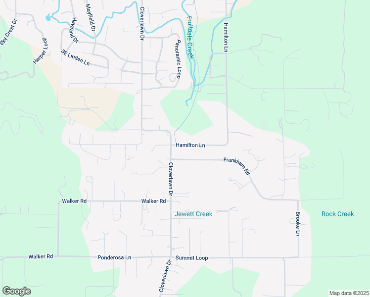 map of restaurants, bars, coffee shops, grocery stores, and more near 170 Frankham Road in Grants Pass