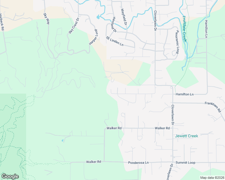 map of restaurants, bars, coffee shops, grocery stores, and more near 452 Crestview Loop in Grants Pass