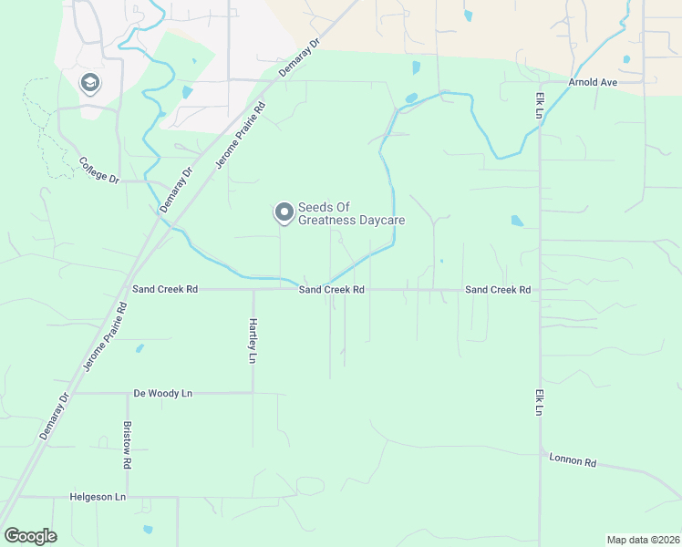 map of restaurants, bars, coffee shops, grocery stores, and more near 2678 Sand Creek Road in Grants Pass