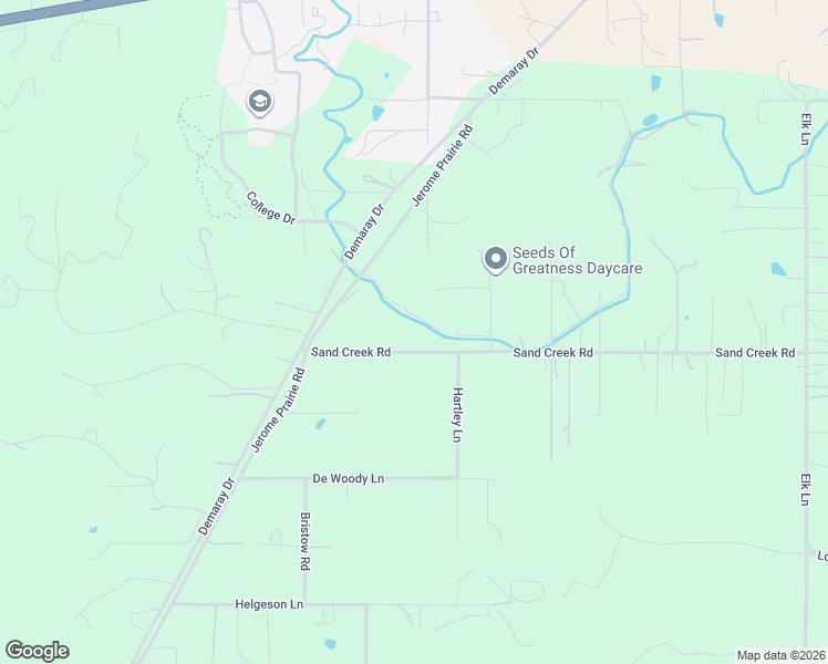 map of restaurants, bars, coffee shops, grocery stores, and more near 3070 Sand Creek Road in Grants Pass