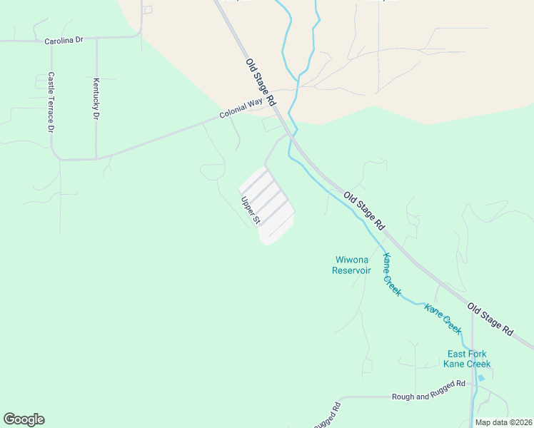 map of restaurants, bars, coffee shops, grocery stores, and more near Klamath Drive in Central Point