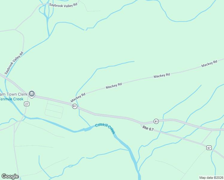 map of restaurants, bars, coffee shops, grocery stores, and more near 797 Mackey Road in East Durham