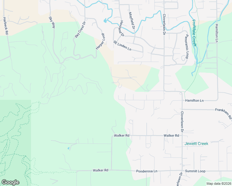 map of restaurants, bars, coffee shops, grocery stores, and more near 452 Crestview Loop in Grants Pass