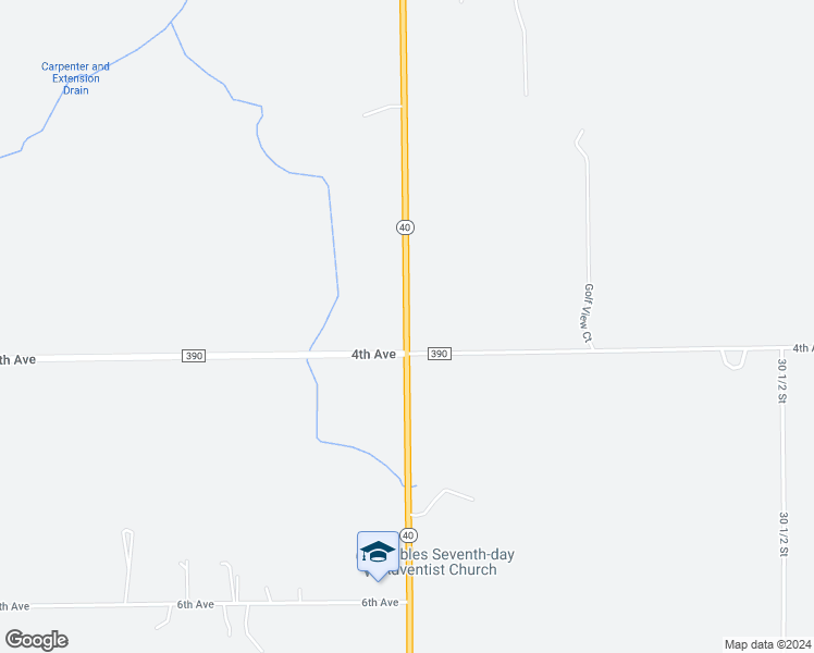 3637 Michigan 40, Gobles MI Walk Score