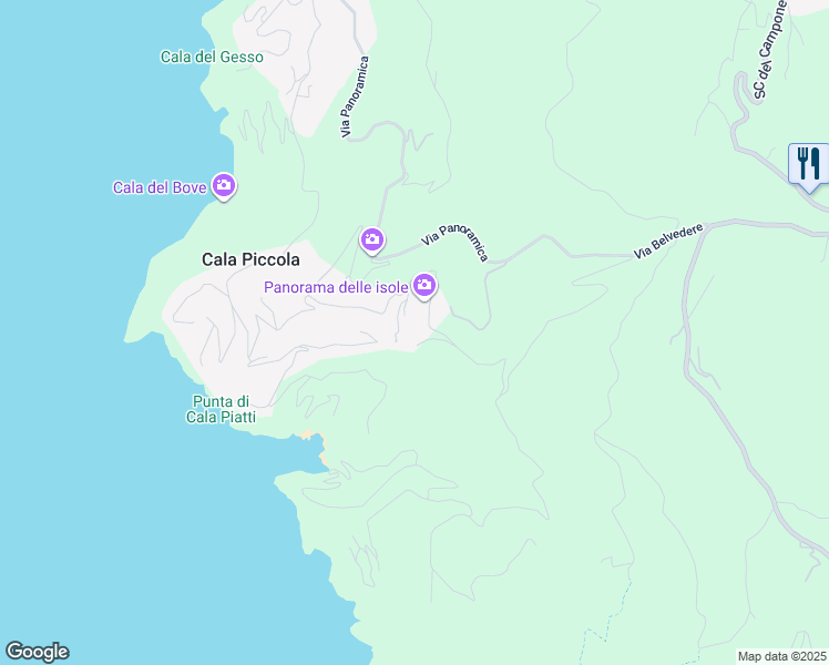 map of restaurants, bars, coffee shops, grocery stores, and more near 9 via del Costone in Provincia di Grosseto