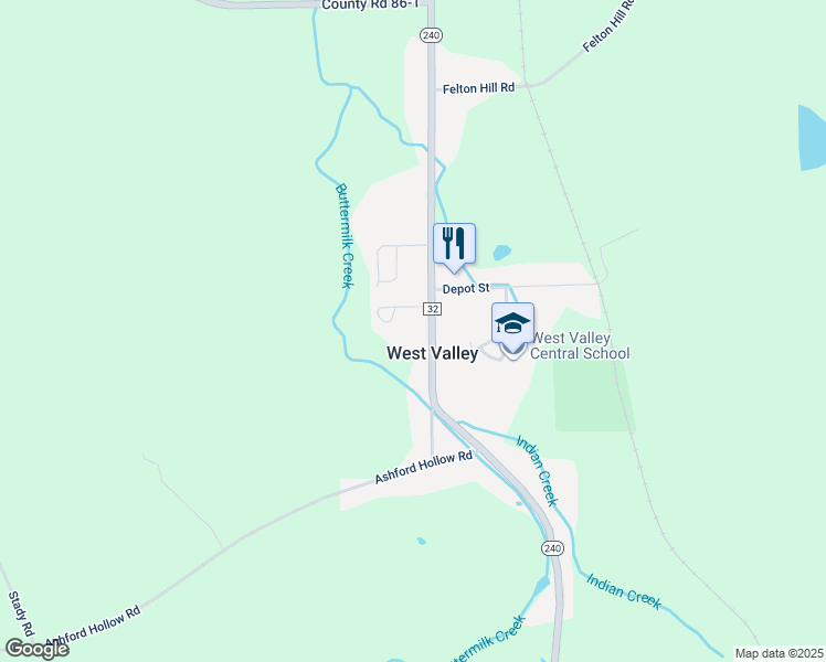 map of restaurants, bars, coffee shops, grocery stores, and more near 5453 Dole Street in West Valley
