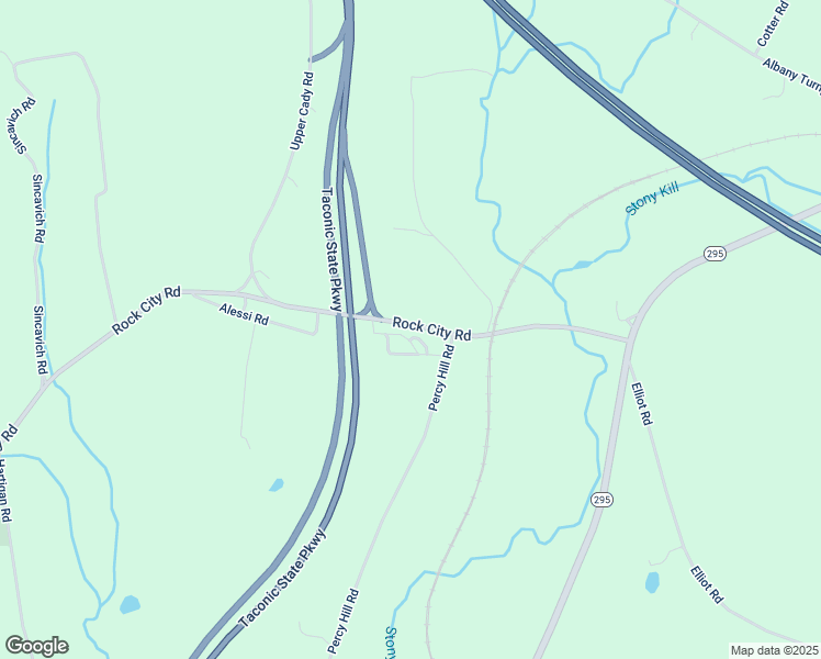 map of restaurants, bars, coffee shops, grocery stores, and more near 767 Rock City Road in Old Chatham