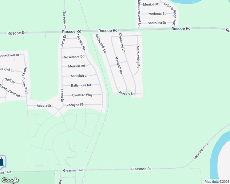 map of restaurants, bars, coffee shops, grocery stores, and more near 10082A Metalmark Lane in Roscoe