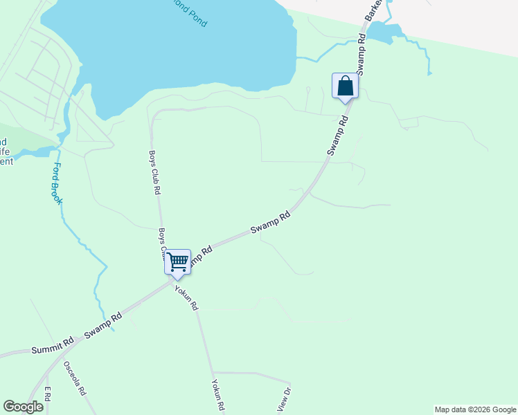 map of restaurants, bars, coffee shops, grocery stores, and more near 410 Swamp Road in Pittsfield