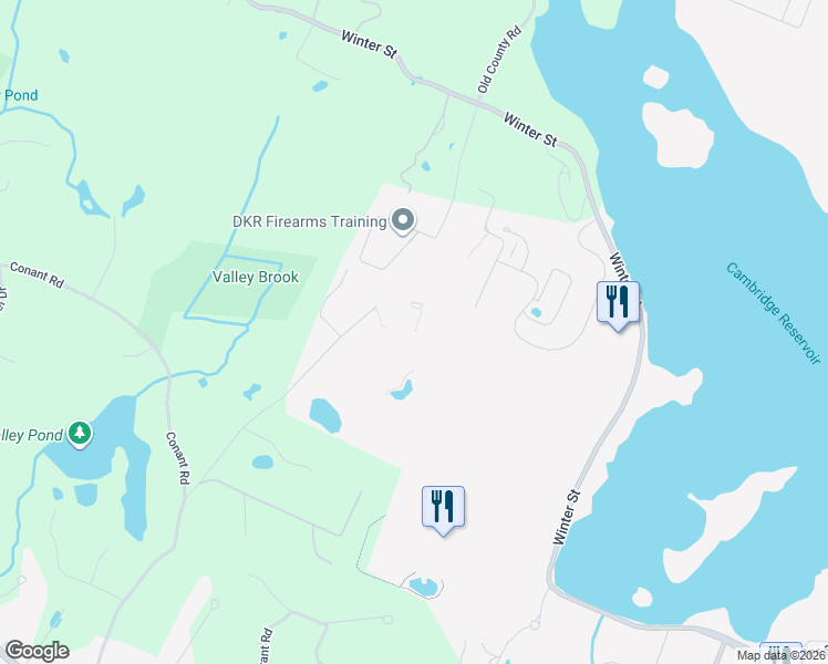 map of restaurants, bars, coffee shops, grocery stores, and more near 880 Winter Street in Waltham