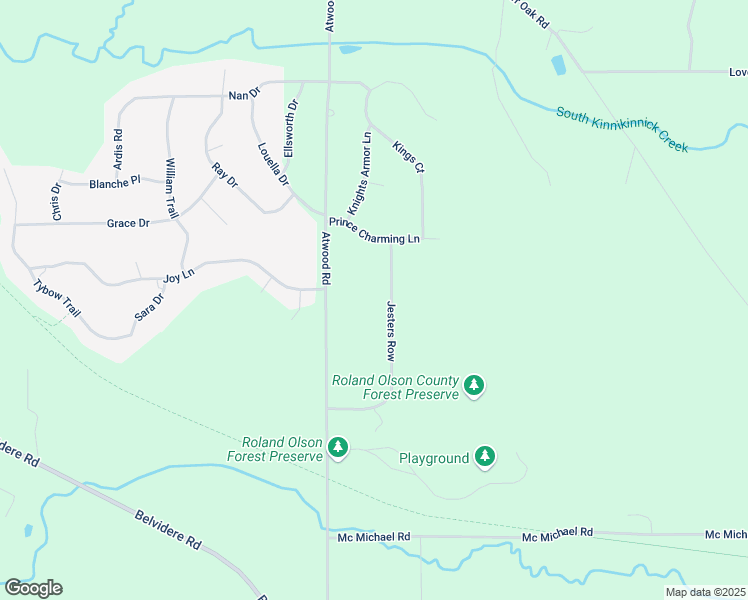 map of restaurants, bars, coffee shops, grocery stores, and more near 10006 Jesters Row in Roscoe