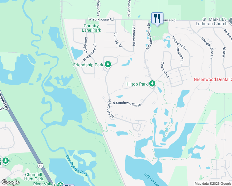 map of restaurants, bars, coffee shops, grocery stores, and more near 4803 West Pebble Beach Drive in Wadsworth