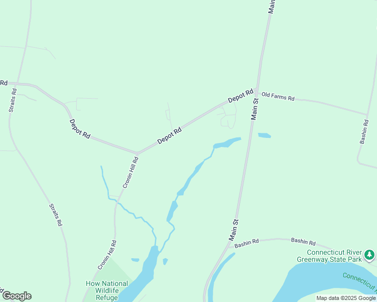 map of restaurants, bars, coffee shops, grocery stores, and more near 31 Depot Rd in Hatfield