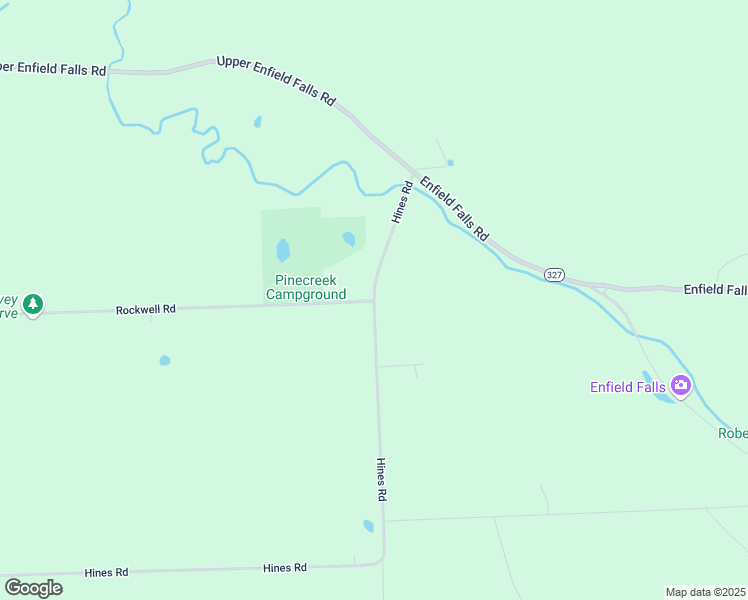 map of restaurants, bars, coffee shops, grocery stores, and more near 59 Hines Rd in Tompkins