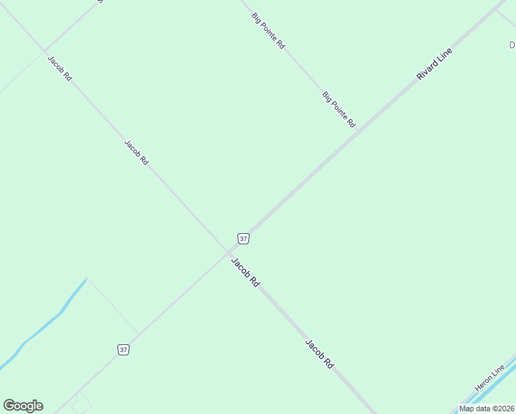 map of restaurants, bars, coffee shops, grocery stores, and more near 6355 Rivard Line in Grande Pointe