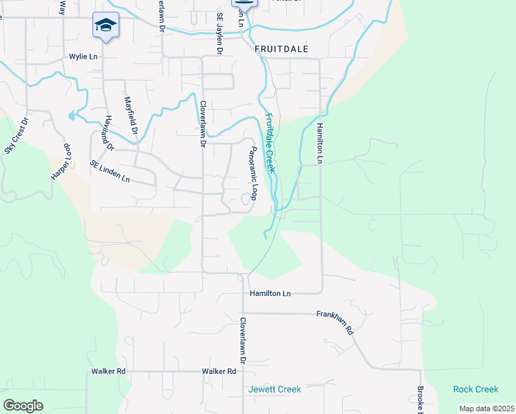 map of restaurants, bars, coffee shops, grocery stores, and more near 1636 Panoramic Loop in Grants Pass