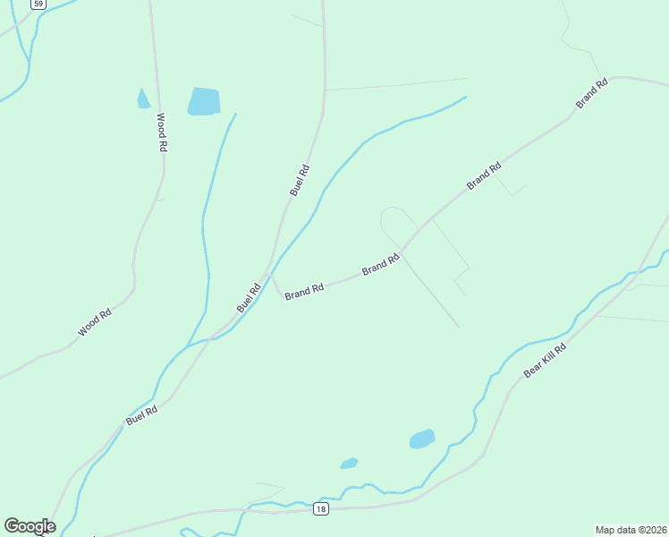 map of restaurants, bars, coffee shops, grocery stores, and more near 325 Brand Road in Gilboa