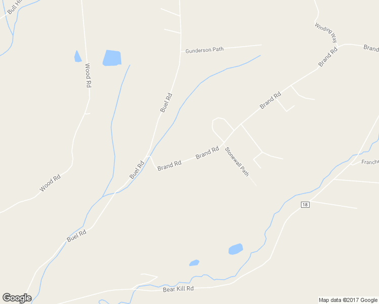 map of restaurants, bars, coffee shops, grocery stores, and more near 325 Brand Road in Gilboa