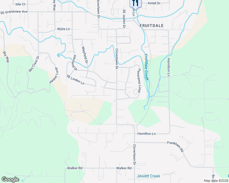 map of restaurants, bars, coffee shops, grocery stores, and more near 2319 Coriander Way in Grants Pass