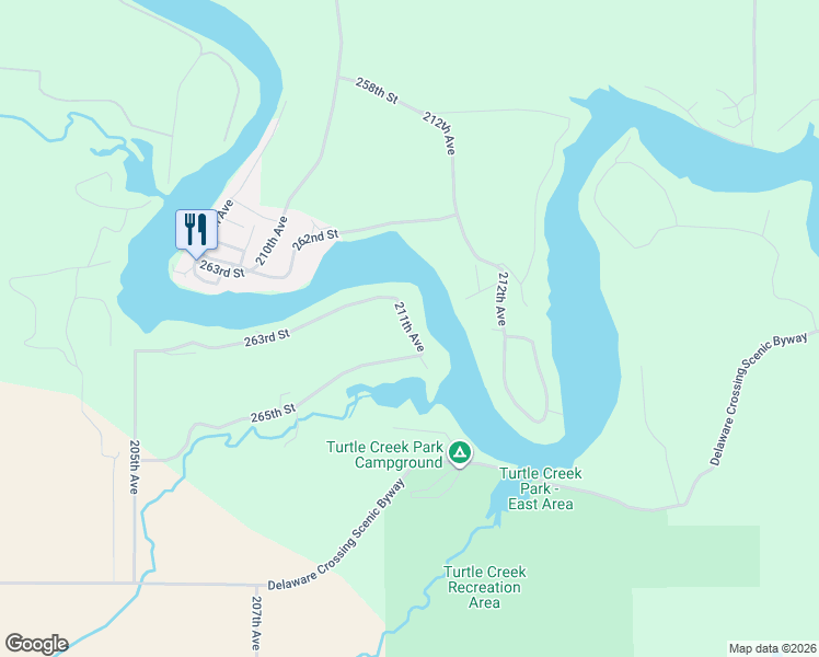 map of restaurants, bars, coffee shops, grocery stores, and more near 26200-26340 211th Avenue in Manchester