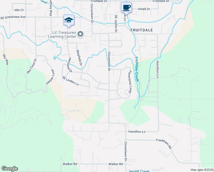map of restaurants, bars, coffee shops, grocery stores, and more near 2306 Haviland Drive in Grants Pass