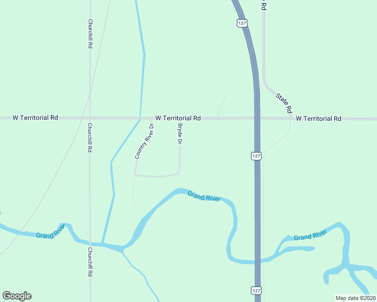 map of restaurants, bars, coffee shops, grocery stores, and more near 12013 Bryde Drive in Rives Junction