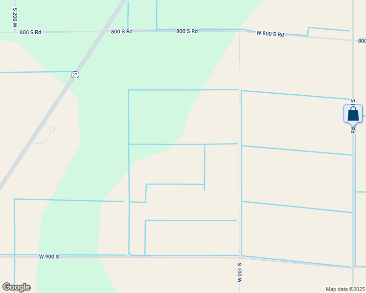map of restaurants, bars, coffee shops, grocery stores, and more near 800 South 100 West in Oakley