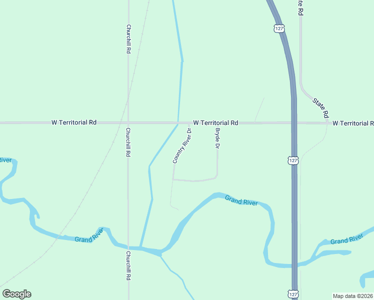 map of restaurants, bars, coffee shops, grocery stores, and more near 12017 Country River Drive in Rives Junction