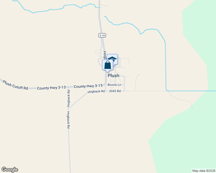 map of restaurants, bars, coffee shops, grocery stores, and more near 28163 Plush Adel Road in Plush