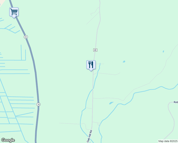 map of restaurants, bars, coffee shops, grocery stores, and more near 8437 Oak Hill Road in Arkport