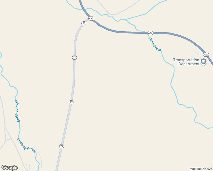 map of restaurants, bars, coffee shops, grocery stores, and more near Wyoming 77 in Casper