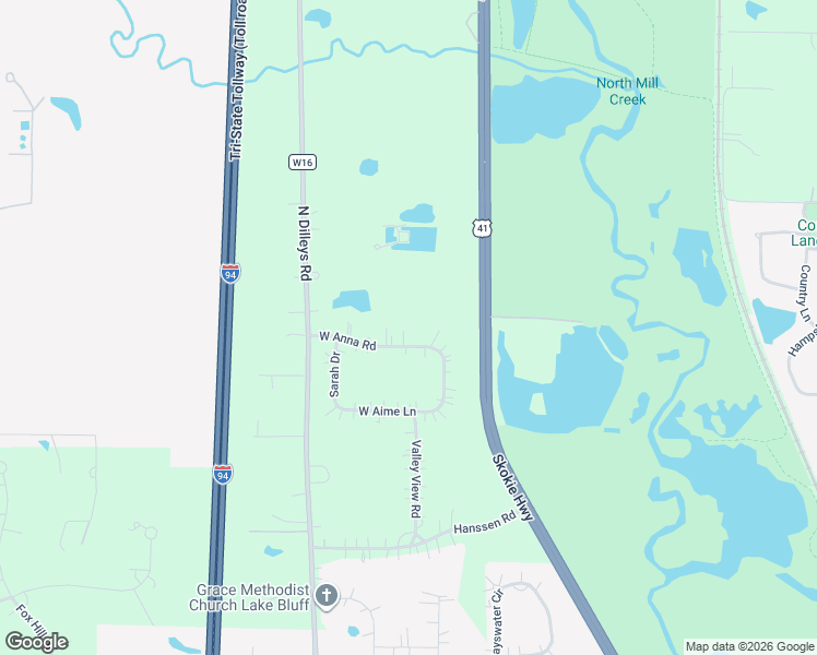 map of restaurants, bars, coffee shops, grocery stores, and more near 15850 West Anna Road in Wadsworth