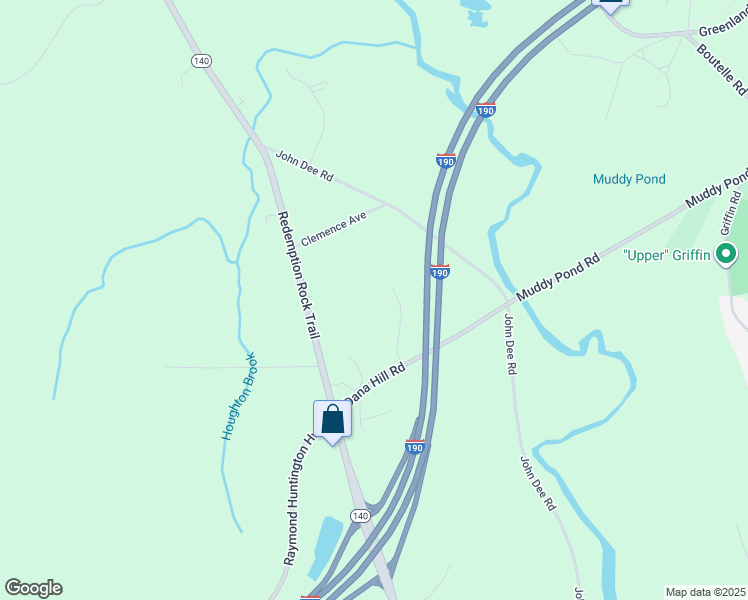 map of restaurants, bars, coffee shops, grocery stores, and more near 18 Dana Hill Road in Sterling