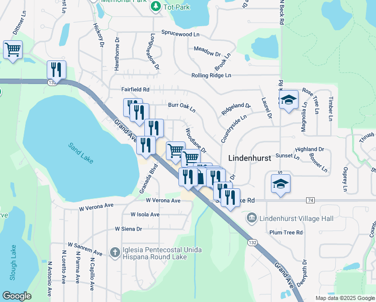 2008 Old Elm Road, Lindenhurst IL Walk Score