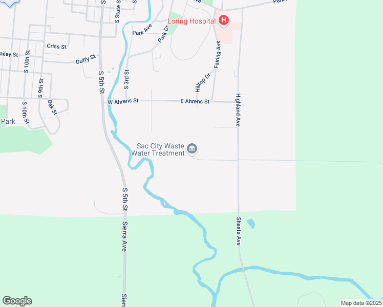 map of restaurants, bars, coffee shops, grocery stores, and more near 811 Highland Avenue in Sac City