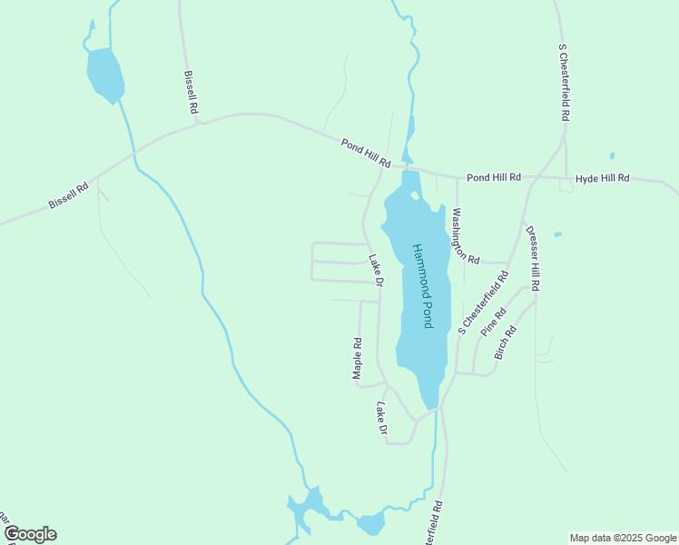 map of restaurants, bars, coffee shops, grocery stores, and more near 194 South Chesterfield Road in Goshen